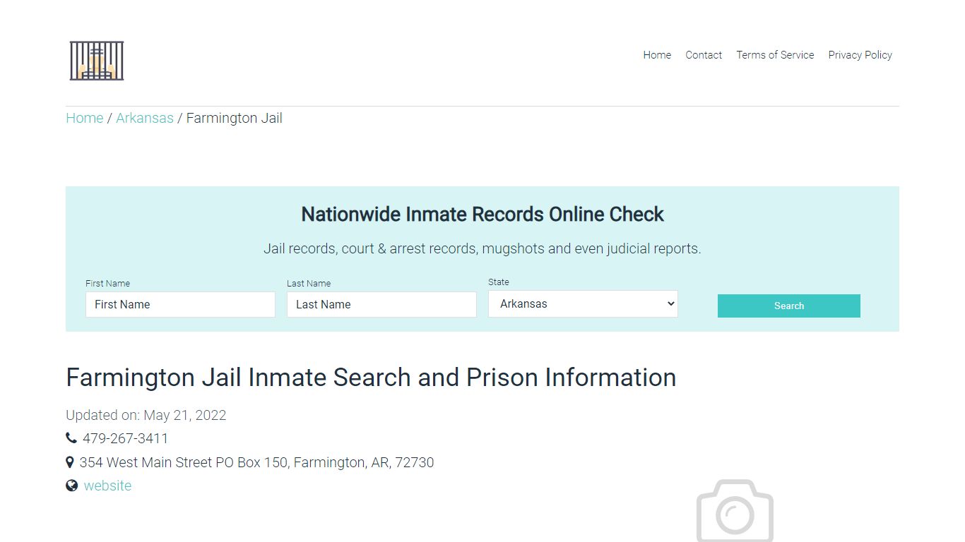 Farmington Jail Inmate Search, Visitation, Phone no ...