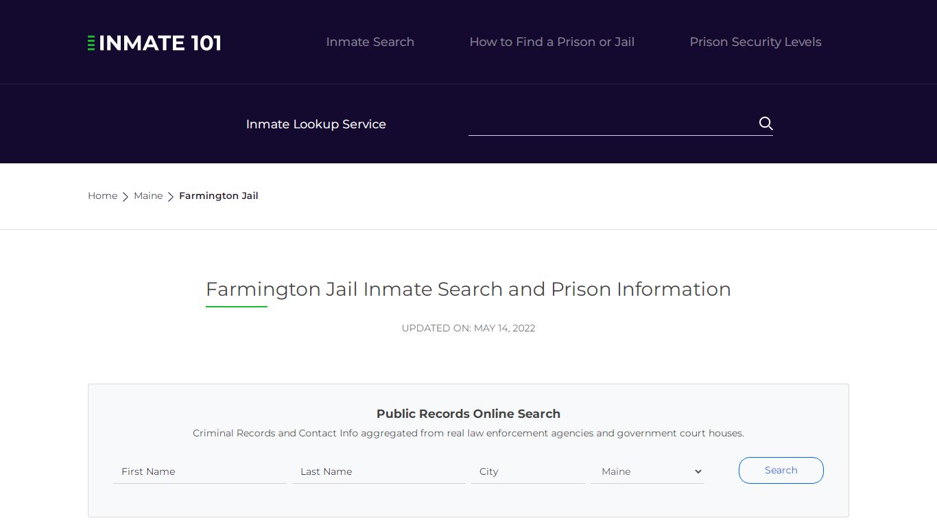 Farmington Jail Inmate Search, Visitation, Phone no ...